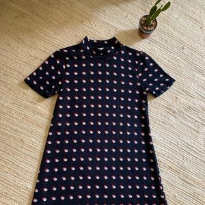 BCBGeneration mini polka dot dress XS